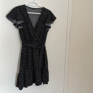 Cute little black with white dots dress from Shein. Size M / medium.